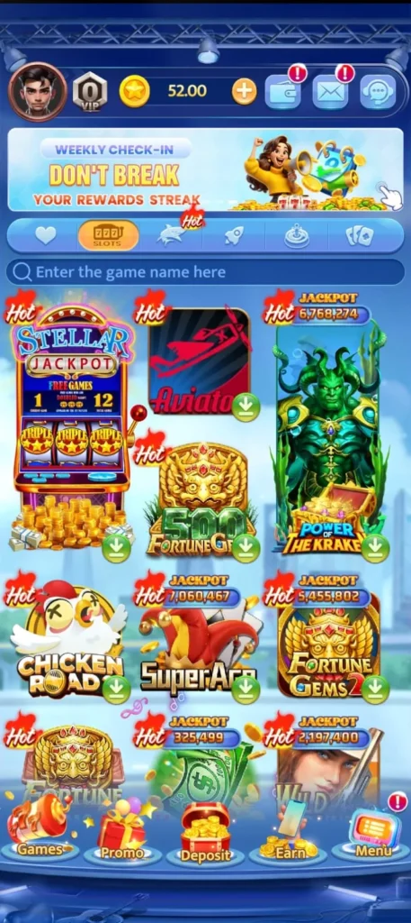 svip-club-game-interface